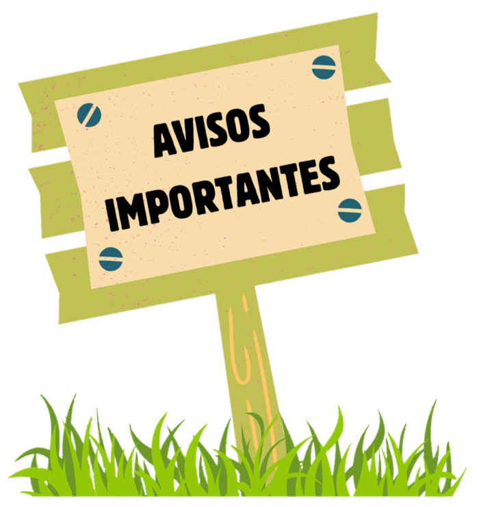 avisos importantes